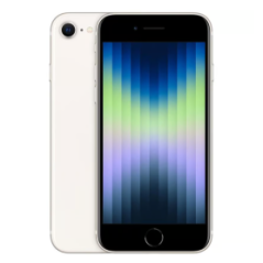 iPhone SE 2022 64 Go Blanc - Grade AB (TVA sur Marge)* — Reconditionné Garanti 12 mois · Smarty Paris